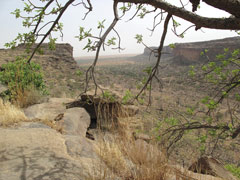 Les falaises de Bandiagara