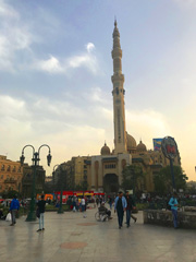 La place Ramsès, au Caire