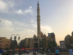 La place Ramsès, au Caire