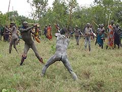 Le combat au bâton ( " Donga " ) est désormais interdit, car trop violent et cause de trop nombreux blessés.