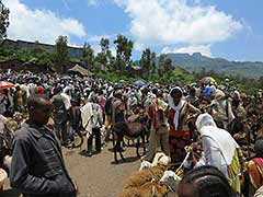 marché à Lalibela