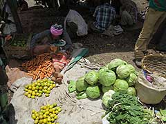 marché à Lalibela