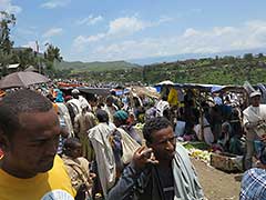 marché à Lalibela