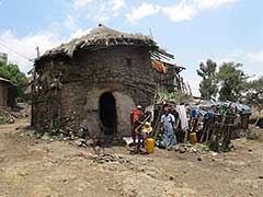 Lalibela : maision traditionelle