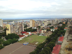 Une vue plongeante sur Maputo