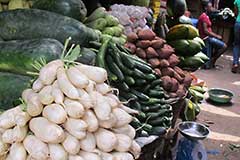 Un marché à Lagos