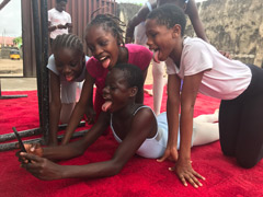 Une école de ballet gratuite au Nigéria