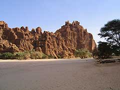 le plateau de l'Ennedi