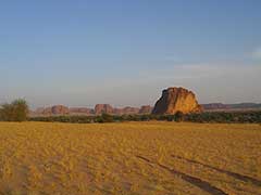 le plateau de l'Ennedi