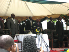 Tsvangirai ＆ Mugabe