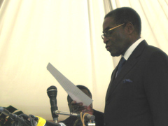 Président Robert Mugabe