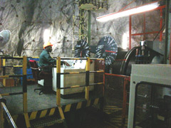 Mine de chrome