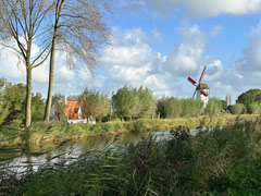 Environ 11 kilomètres de Bruges