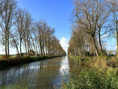 Environ 11 kilomètres de Bruges