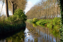 Environ 11 kilomètres de Bruges