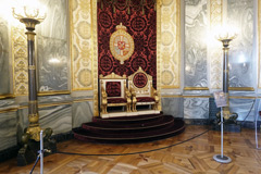 l'intérieur du palais de Christiansborg