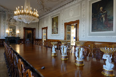 la salle à manger du palais de Christiansborg