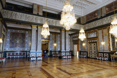 Danemark, Copenhague: l'intérieur du palais de Christiansborg