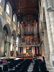 L'intérieur de l'église Saint-Laurent, Rotterdam.