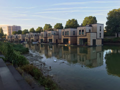 Maisons flottantes à Rotterdam