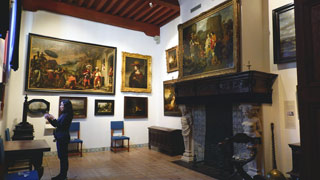 La maison de Rembrandt : Le musée est la véritable maison où Rembrandt lui-même a vécu pendant 20 ans à partir de 1639.