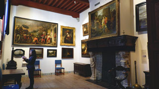 La maison de Rembrandt : Le musée est la véritable maison où Rembrandt lui-même a vécu pendant 20 ans à partir de 1639.