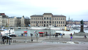 Le Nationalmuseum, Stockholm : Le Musée National de la Suède.