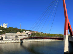 La Saône au cœur de Lyon