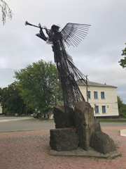 La ville de Tchernobyl : Le Monument du Troisième Ange