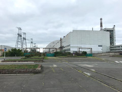 Tchernobyl : la centrale nuléaire.