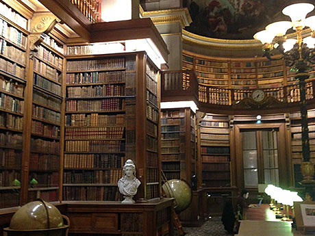La bibliothèque de l'Assemblée Nationale