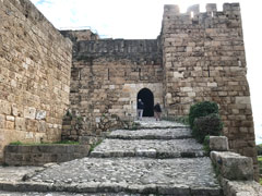 La forteresse construite par les croisés