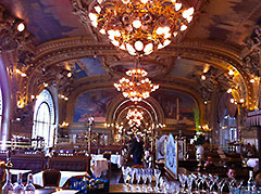 Le restaurant Le Train Bleu à la Gare de Lyon