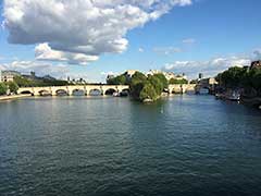 Le Pont Neuf vu du Pont des Arts