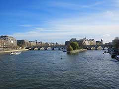 Le Pont Neuf vu du Pont des Arts