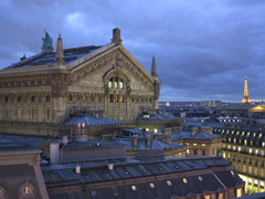 L'arrière du Palais Garnier