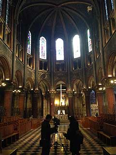 L'intérieur de L'Abbaye Saint-Germain-des-Prés