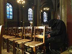 L'intérieur de L'Abbaye Saint-Germain-des-Prés