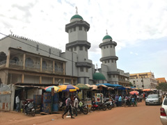 ワガドゥグー市に有るモスク