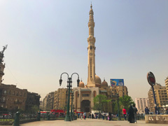 カイロ：ラムセス広場のモスク