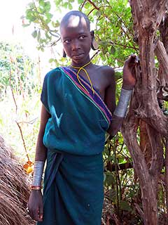 エチオピア撮影コーディネーターのロケ現場からの写真：スリ人