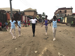 ナイジェリアの無料バレエ教室