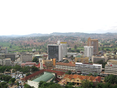 ウガンダの首頭カンパラ市