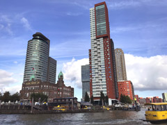 ロッテルダム市の実景