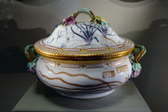 コペンハーゲン：クリスチャンスボー城内の食器